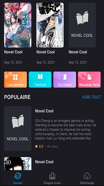 Novel Cool apk para android